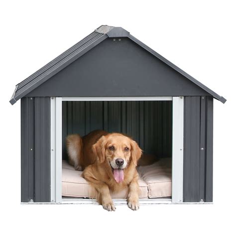 waterproof metal dog house